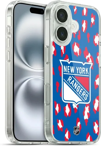 Vista 216 de Head Case Designs Funda de gel suave con licencia oficial de la NHL Camouflage New York Rangers compatible con Apple iPhone 7 Plus/iPhone 8 Plus