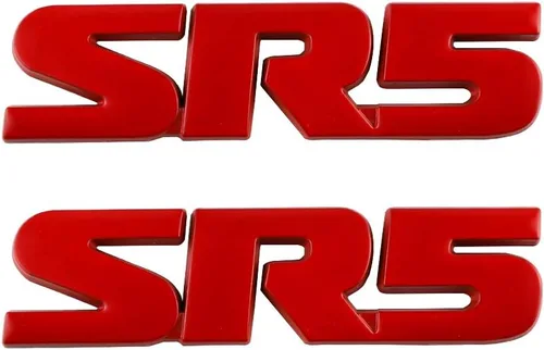 Vista 7 de SR5 Emblem Side/Rea V6 SR5 Tronco Calcomanía Metal Pegatina Insignia (Plata)