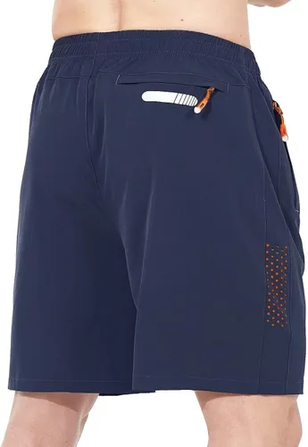 Vista 3 de NORTHYARD - Pantalones cortos deportivos para correr para hombres, ligeros, de secado rápido, 7, 5 o 9 pulgadas, para senderismo, deportes, gimnasio
