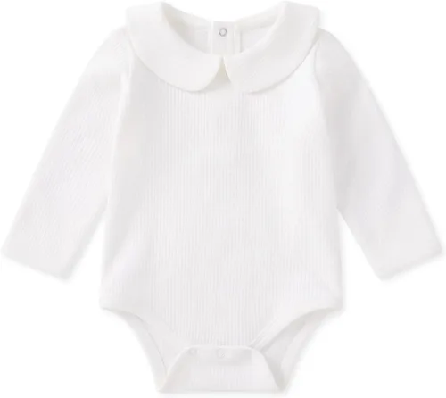 Vista 78 de pureborn Mameluco de algodón súper suave para bebés niños y niñas de 0 a 24 meses