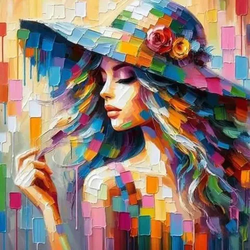 Vista 5 de Juego de pintura acrílica profesional, 48 colores, 0.4 fl oz/0.41 onzas líquidas, tubos de pintura artística con 3 pinceles + paleta, pinturas