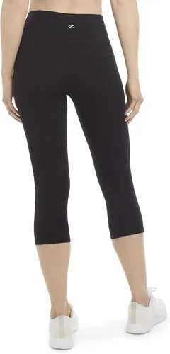 Vista 5 de Energy Zone Legging corto elástico de algodón con bolsillos para mujer
