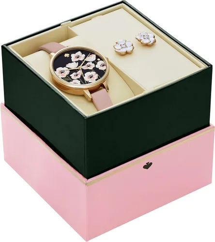 Vista 4 de Kate Spade New York Metro Women's Watch with Stainless Steel Bracelet or Leather Band Novelty Women's Watch