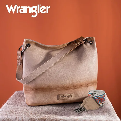 Vista 3 de Wrangler Hobo Bags for Women Vegan Leather Top Handle Shoulder Purses and Handbags