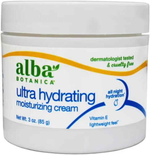 Vista 6 de Alba Botanica, Crema Hidratante Jazmín Vitamina E, 3 onzas