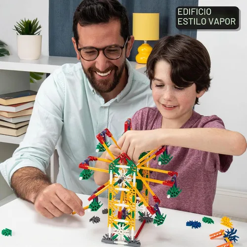 Vista 2 de K'NEX - Set motorizado Power & Play, 529 piezas, construcción STEM, set de construcción para niños, a partir de 7 años