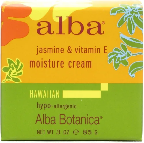 Vista 9 de Alba Botanica, Crema Hidratante Jazmín Vitamina E, 3 onzas