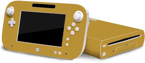 Vista 26 de Black Chrome Mirror Vinyl Decal Faceplate Mod Skin Kit by System Skins - Compatible with Nintendo Wii U Console