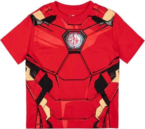 Vista 2 de Marvel Paquete de 2 camisetas para niños pequeños a niños grandes (2T - 18-20)