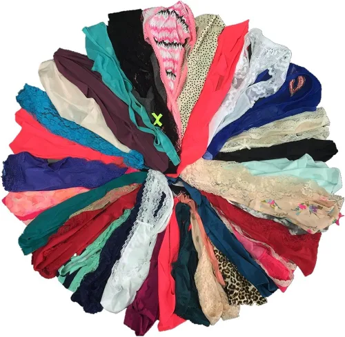 Vista 6 de EMBEK Variedad de ropa interior para mujer tanga con la parte trasera en T bikini de tiro bajo panties de encaje de algodón