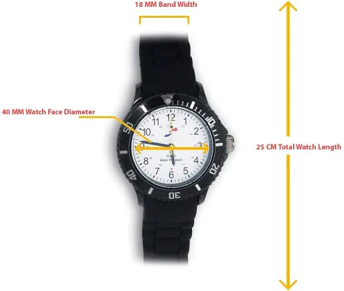 Vista 5 de Scrub Smart Basics - Reloj para enfermeras - SW-W-100