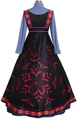 Vista 3 de Disfraz de la reina Iduna para mujer, vestido de cosplay de Iduna