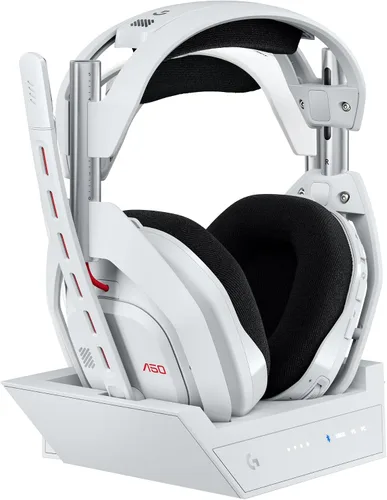 Vista 7 de Logitech G Astro A50 X Multi-Platform Wireless Gaming Headset + Base Station for PS5/Xbox/PC: PLAYSYNC Video & Audio Switcher, HDMI 2.1 4K 120Hz