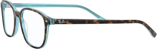 Vista 3 de Ray-Ban RX5393f Leonard Low Bridge Fit Square Prescription Eyeglass Frames