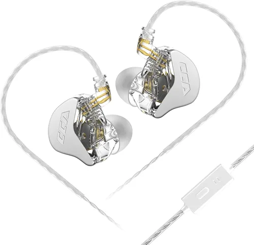 Vista 15 de CCZ NC02 - Monitores intraurales, auriculares con cable para juegos, graves profundos con cable sin micrófono, auriculares intrauditivos IEM de alta