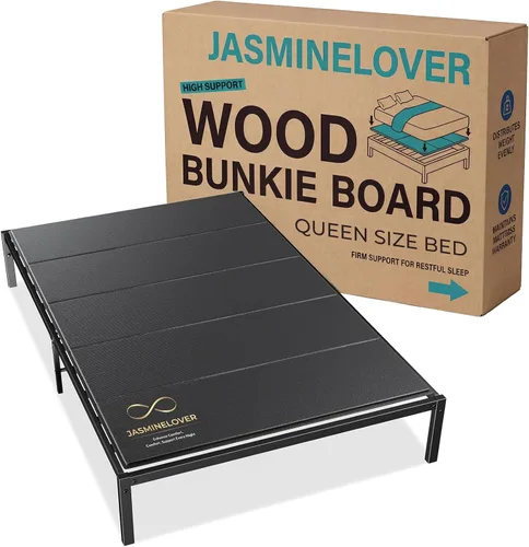 Vista 9 de Bunkie Board Twin 38x75 Base de madera reforzada resistente para debajo del colchón