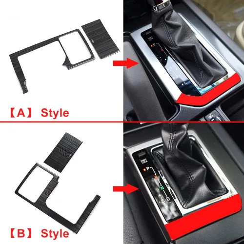 Vista 3 de Para Toyota Land Cruiser Prado 150 2010-2017 Accesorios de modificación decorativa interior Panel de caja de cambios central Lc150 Fj150