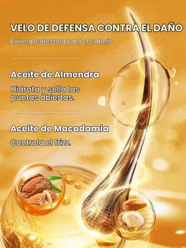 Vista 8 de SHEGLAM Cepillo de aire caliente 4 en 1 y aceite para el cabello con brillo 10 en 1 24K