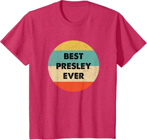 Vista 76 de Camiseta Presley Name, Negro, S