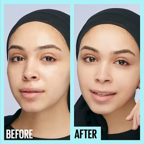 Vista 7 de Maybelline Fit Me Matte + Poreless Primer Facial Matificante de Maquillaje con Protector Solar, Amplio Espectro SPF 20, 16HR de Duración, Control
