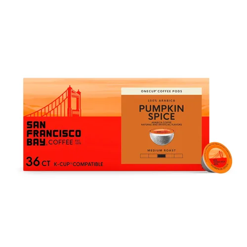 Vista 22 de SF Bay Coffee Organic Rainforest Blend, 12 unidades, Cápsulas de café compostables, tostado medio, compatible con K Cup incluyendo Keurig