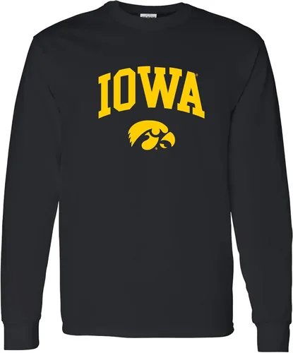 Vista 134 de NCAA oficial de College – University Team Color Arco Logo Manga Larga