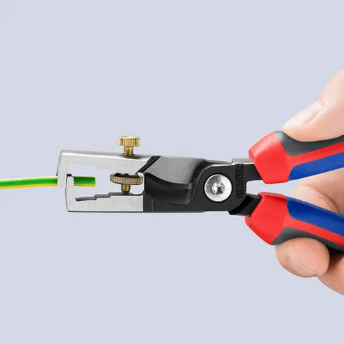 Vista 4 de KNIPEX Herramientas, 13 62 180 StriX Aislamiento Strippers Cable Tijeras Alicates de Corte, 7.25 Pulgadas