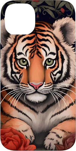 Vista 15 de Red Roses Tiger Cub Case for iPhone 17