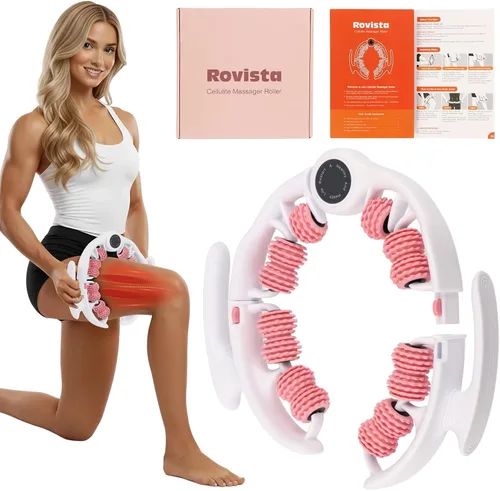 Vista 8 de Herramienta de masaje anticelulítico, removedor ergonómico de celulitis para piernas y brazos con asas desmontables, masajeador de drenaje linfático
