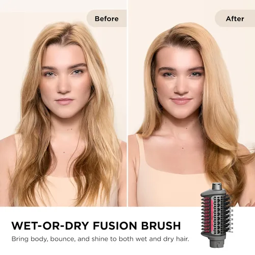 Vista 8 de Secador de pelo Shark FlexFusion con cepillo de pelo Fusion, difusor, estilizador de aire cerámico con rizadores auto-envolventes, placas