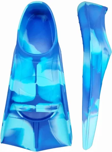 Vista 9 de Cómodas aletas de natación de silicona flexible