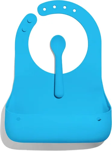 Vista 15 de Avanchy Silicone Baby Bibs with Matching Spoon