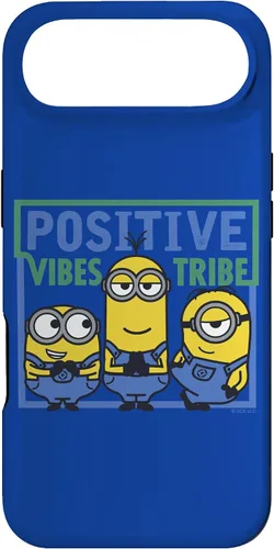 Vista 27 de Minions Carcasa Positive Vibes para iPhone 17