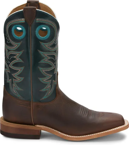 Vista 3 de Justin Boots Bent Rail - Botas para hombre, 11 pulgadas