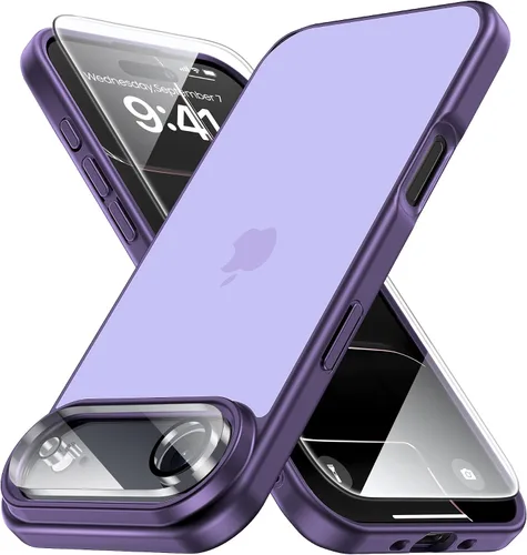 Vista 127 de Yriklso 3 en 1 Funda Magnética Fuerte para iPhone Air, 1X Protector de Pantalla + 1X Protector de Lente de Cámara, Cubierta Protectora a Prueba