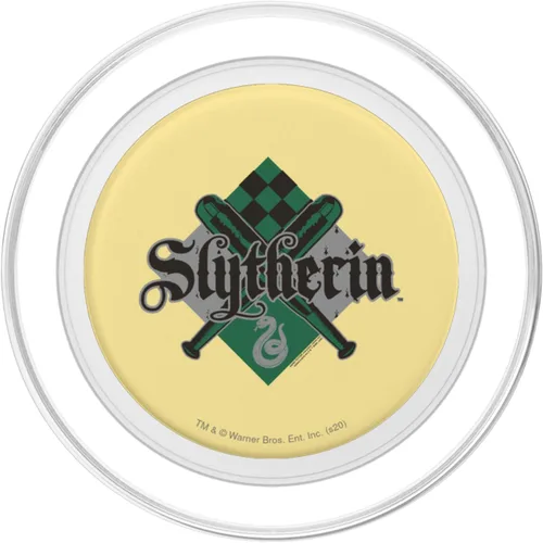 Vista 2 de Harry Potter Slytherin Quidditch Diamond Logo PopSockets MagSafe PopGrip para iPhone