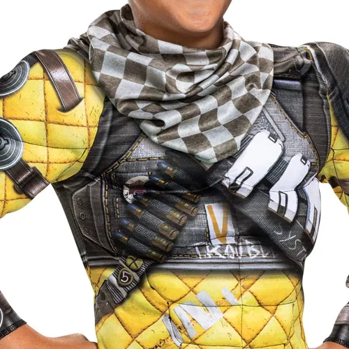Vista 4 de Disguise Apex Legends Mirage - Disfraz clásico para niños