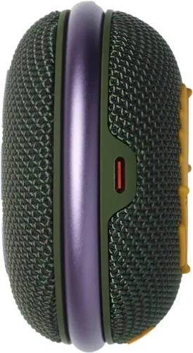 Vista 8 de JBL Paquete de altavoces Bluetooth portátil Clip 4 con bolsa de transporte protectora CCI Deluxe (verde)