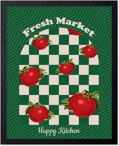 Vista 76 de Poster Master Póster vintage de fresas, impresión retro de fresas, arte de alimentos y frutas, regalo para veganos, vegetarianos, amantes