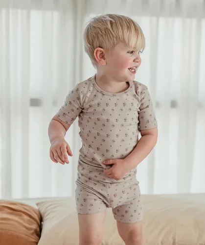 Vista 34 de AVAUMA Conjunto de pijama de algodón para bebés y niñas de 6 meses a 7 años