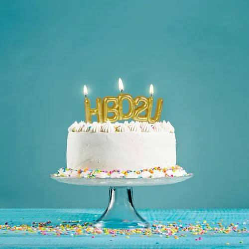 Vista 3 de Fancy That Velas de Fiesta - HBD2U