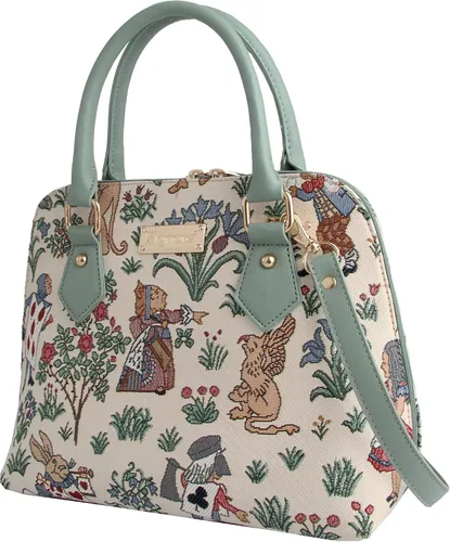 Vista 2 de Signare Tapestry Hand & Shoulder Bag for Women Fashionable Cross Body bag Purses for Woman Satchel Bag for Women Girls Teen