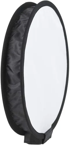 Vista 7 de Difusor Softbox, difusor portátil plegable de nailon de forma redonda de 15.7 in con una bolsa de almacenamiento para luz de flash de cámara
