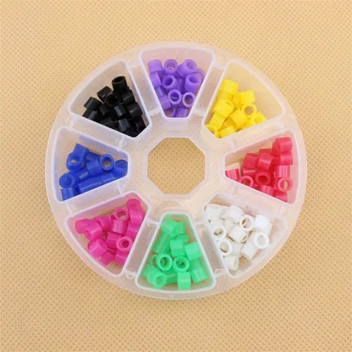 Vista 2 de El código de color dental anula el material del silicón del grado mezclado Colorfull 160Pcs/caja