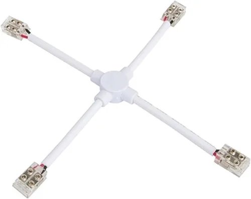 Vista 21 de WAC Lighting T24-BS-PM-CL, Basics & Gemini - Conector I de alimentación a cinta de 24 V CC (paquete de 10)