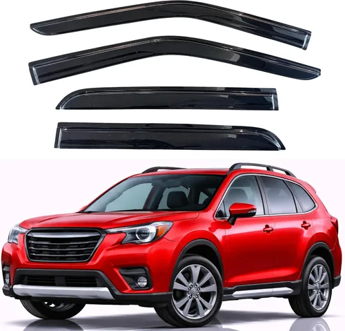 Vista 20 de KPY Protector de lluvia compatible con Toyota RAV4 1996-2000 (4 puertas), 4PC Visera de ventana Deflectores de ventilación de ventana lateral