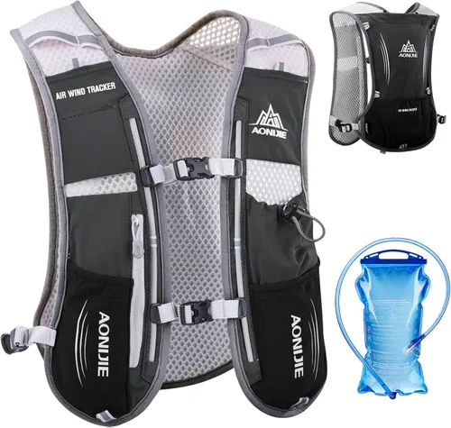 Vista 20 de TRIWONDER Running Vest Hydration Pack Backpack for Men & Women, Lightweight Trail Marathon Run Race Vest for Cycling Jogging