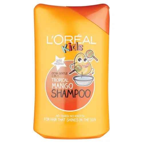 Vista 3 de L'Oreal Kids Champú extra suave 2 en 1, batido de fresa, 9 onzas líquidas