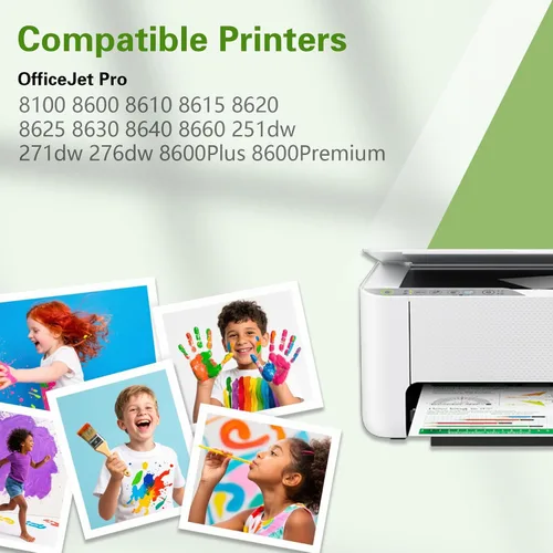 Vista 2 de 950XL 951XL - Cartuchos de tinta compatibles con HP 950 951, paquete combinado compatible con HP 950 951 para HP Ink 950 951 Combo Pack