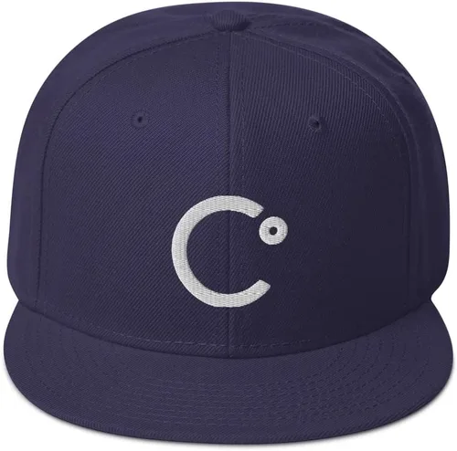 Vista 11 de Celsius Cryptocurrency Logo Hat (Gorra Snapback de mezcla de lana bordada)